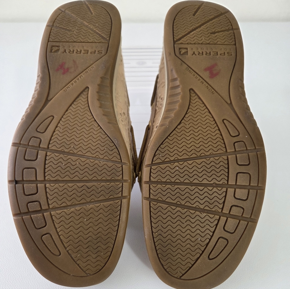 Sperry Gold Metallic Boat Shoes - Top-Sider - Picture 7 of 11